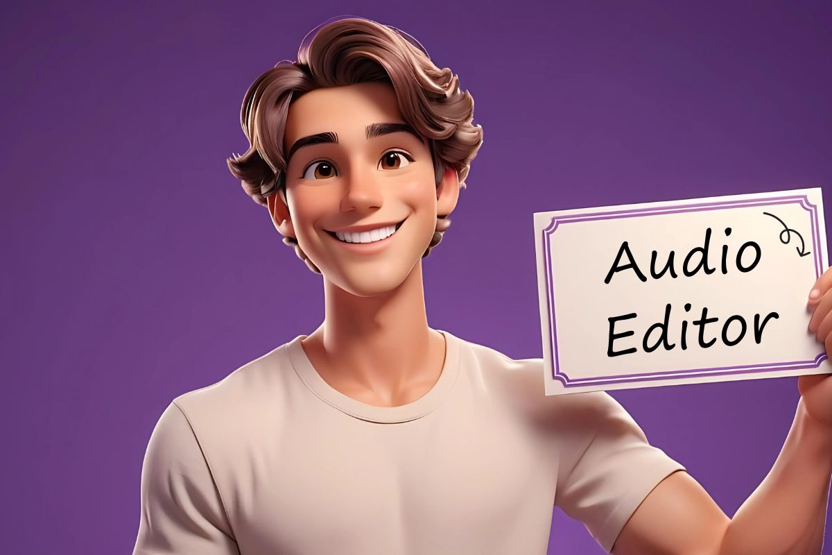 Audio editor for your videos