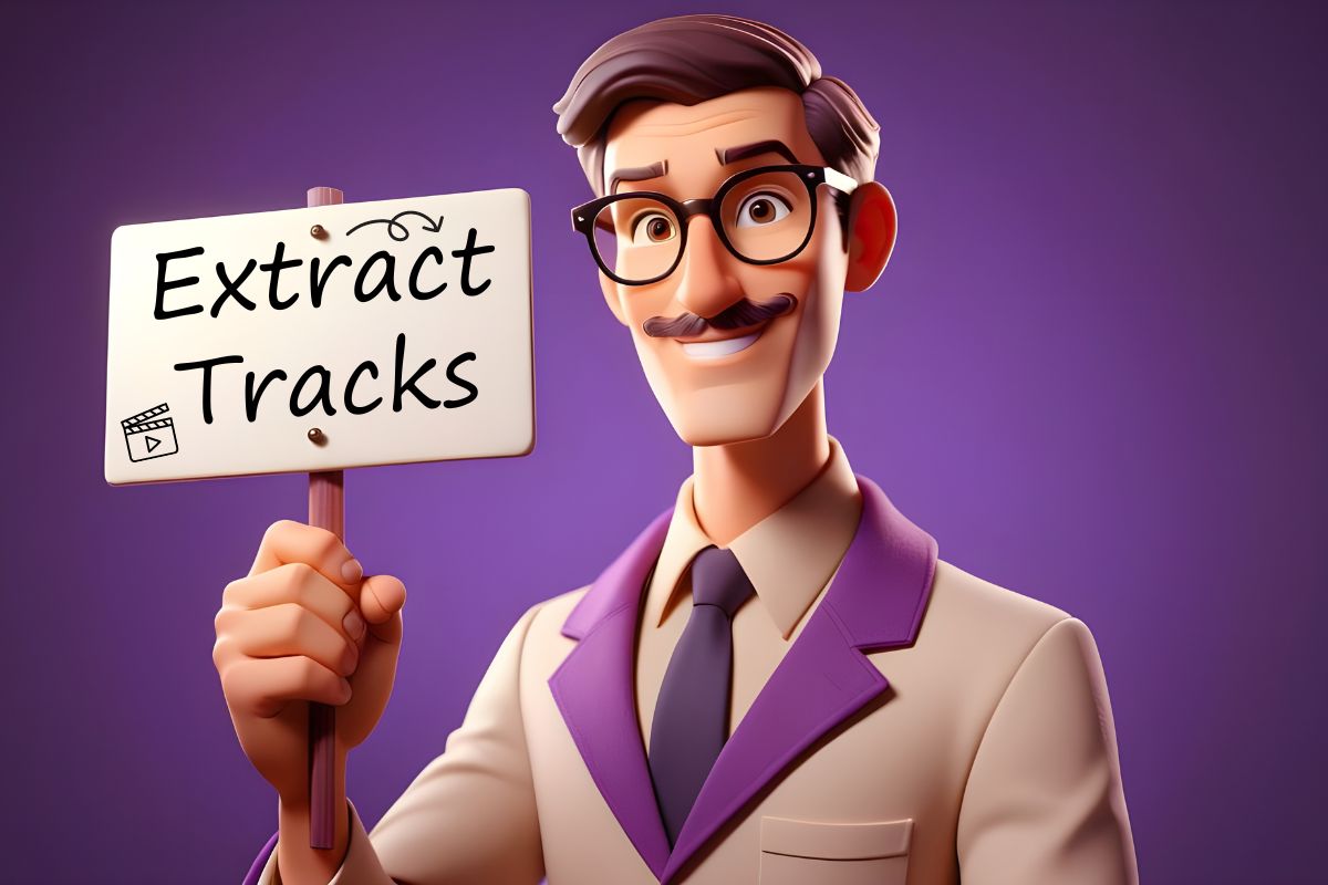How to extract tracks from a video?